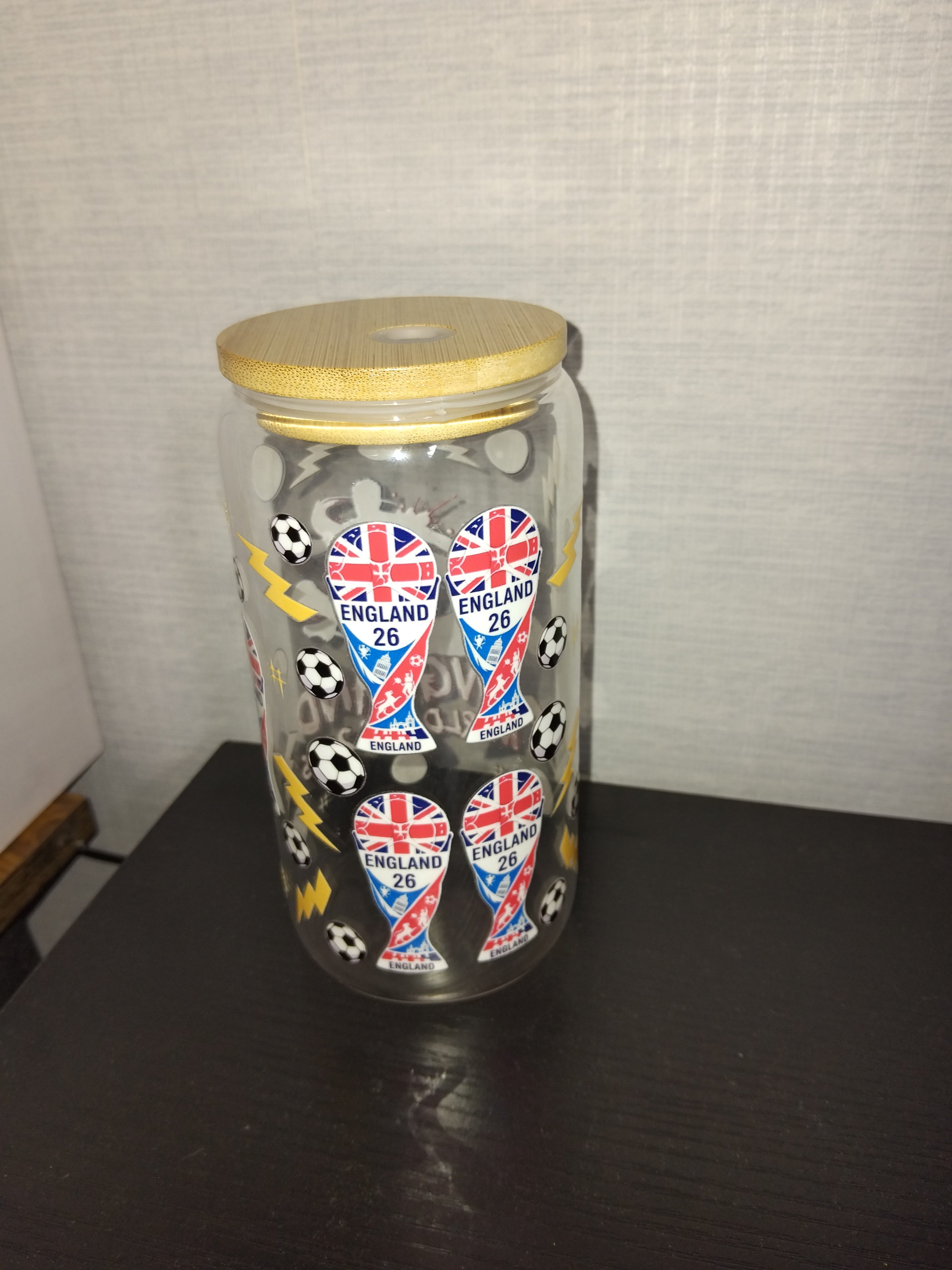 England world libby glass tumbler