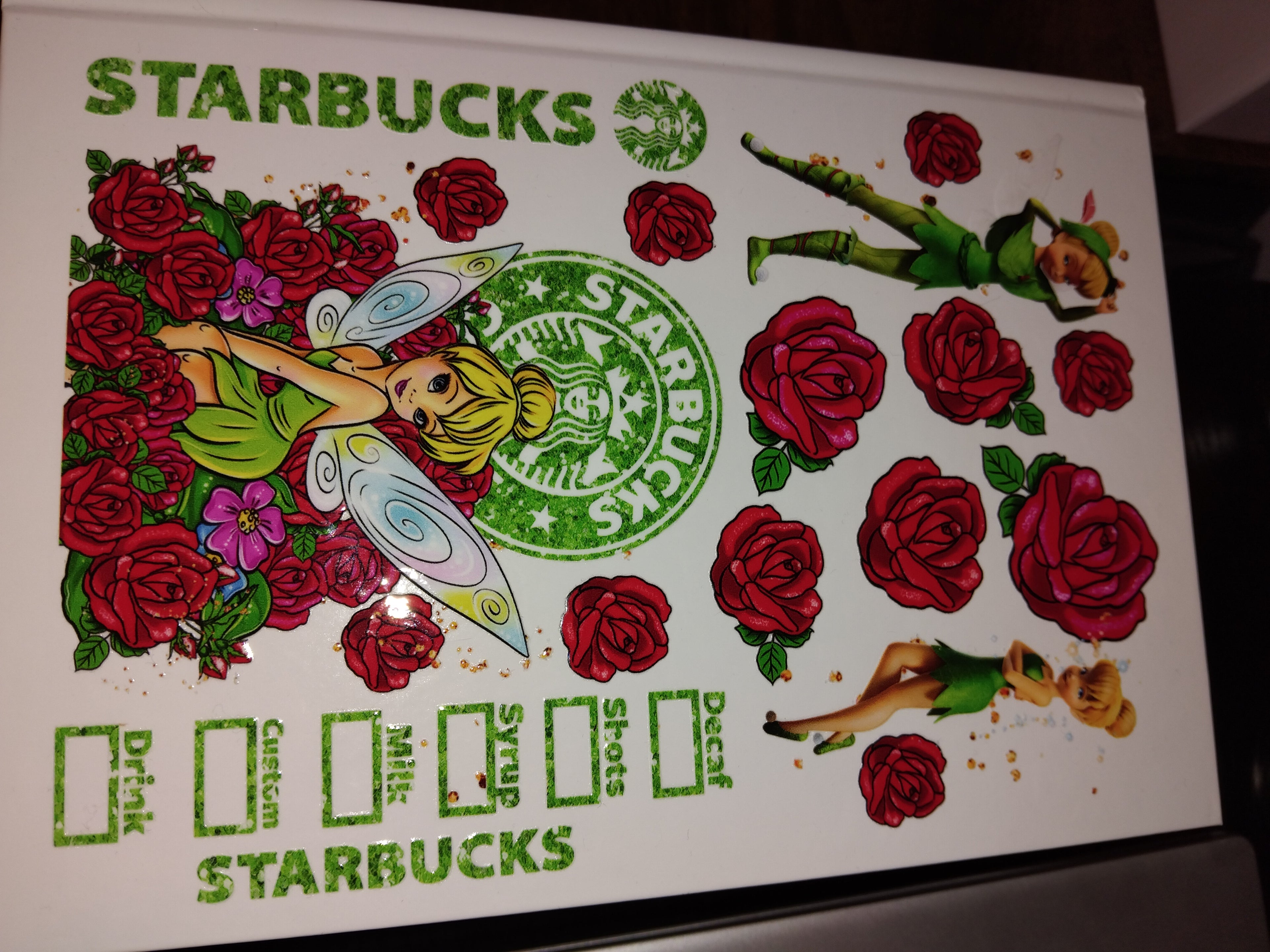 Fairy Starbucks note book