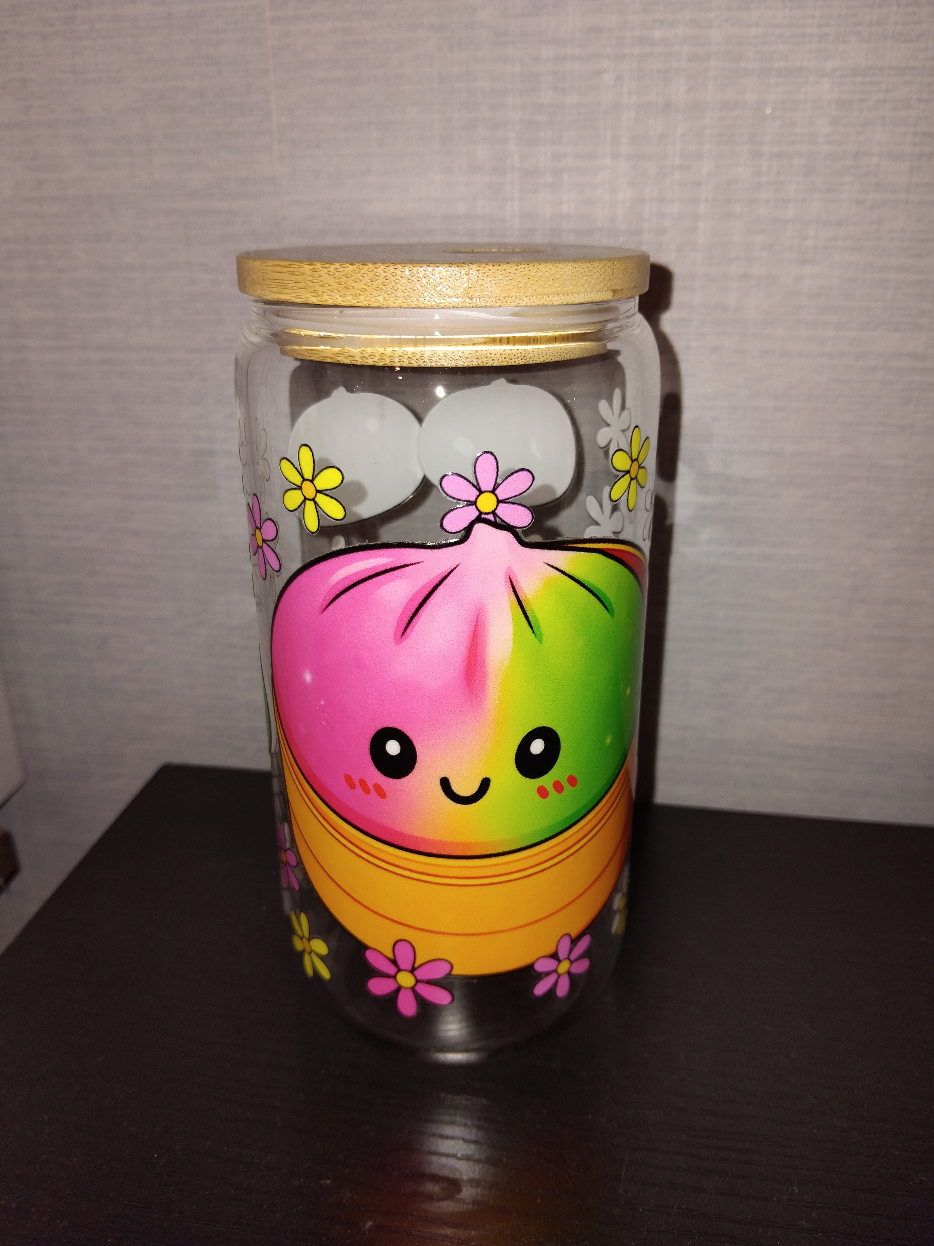 Dumpling libby glass tumbler
